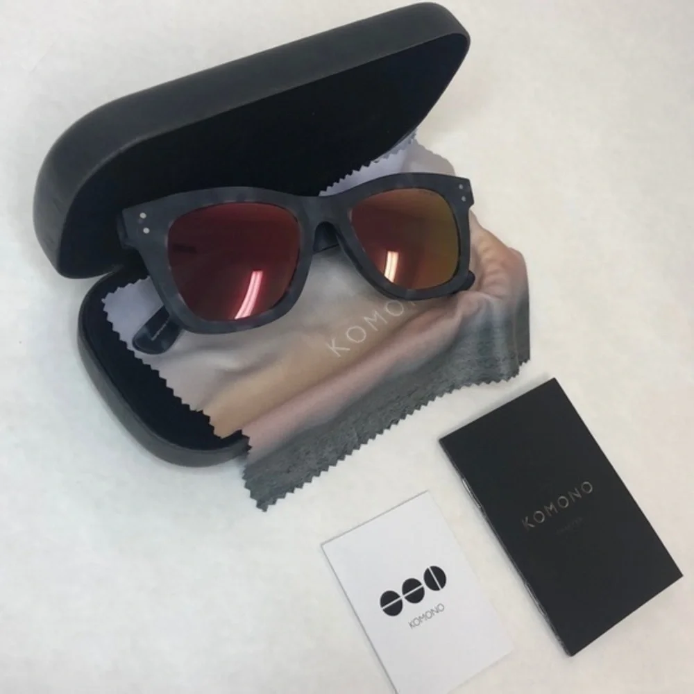 KOMONO Allen Matte Indigo Demi sunglasses …